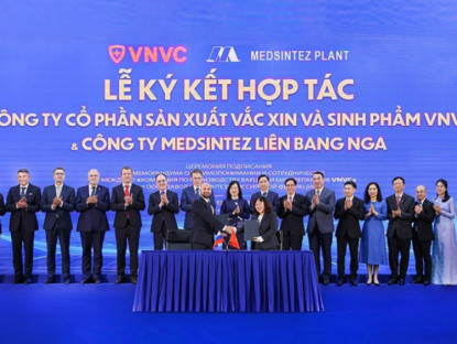 Thông tin doanh nghiệp - Nga chuyển giao nhiều loại thuốc sinh học cho Nhà máy Vắc xin và Sinh phẩm VNVC của Việt Nam