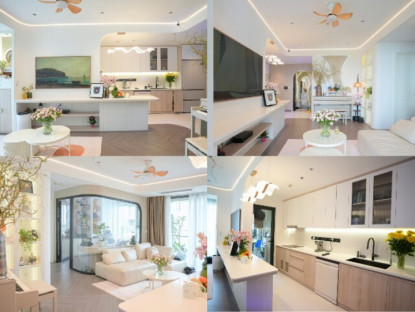 Gia đình - Chàng TikToker 9X &quot;triệu view&quot; tậu nhà 111m², 3 phòng ngủ 2 ban công lạ mắt, đẹp y hệt tranh vẽ