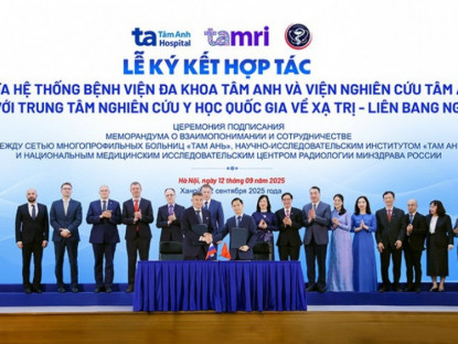 Thông tin doanh nghiệp - Hệ thống BVĐK Tâm Anh và Trung tâm Nghiên cứu ung thư Quốc gia Nga ký hợp tác về công nghệ mới trong lĩnh vực chẩn đoán và điều trị ung thư