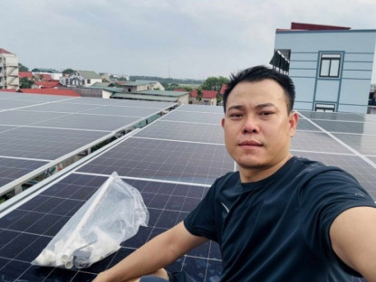 Kinh tế - 9x lắp điện mặt trời mái nhà, dùng “tẹt ga” vẫn thừa cho hàng xóm dùng ké khi mất điện