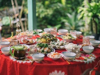 Gia đình - Mâm cỗ đặc biệt trong đám giỗ miền Tây
