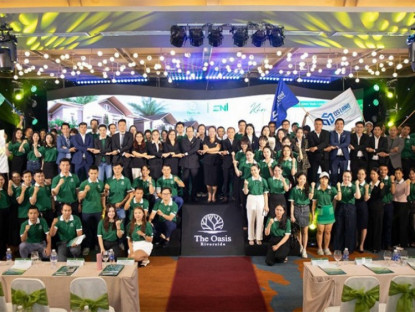 Thông tin doanh nghiệp - Thị trường Thới Hòa sôi động với lễ kick-off The Oasis Riverside