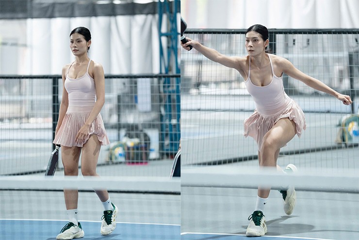 Á hậu Huyền My chấn thương vì pickleball, hoa khôi Đặng Yến khoe danh hiệu - 4