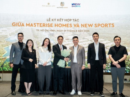 Thông tin doanh nghiệp - Masterise Homes và New Sports ký kết hợp tác chiến lược phát triển thể thao tại Việt Nam