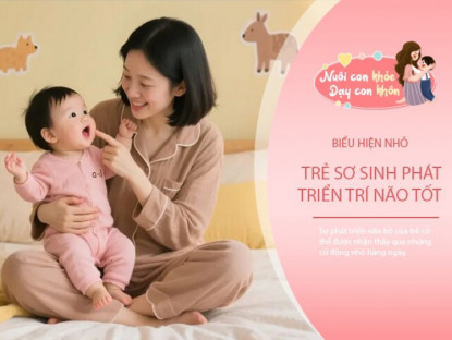 Gia đình - Em bé sơ sinh thông minh mặc định thích làm 3 điều này sớm, mẹ nên vui thầm