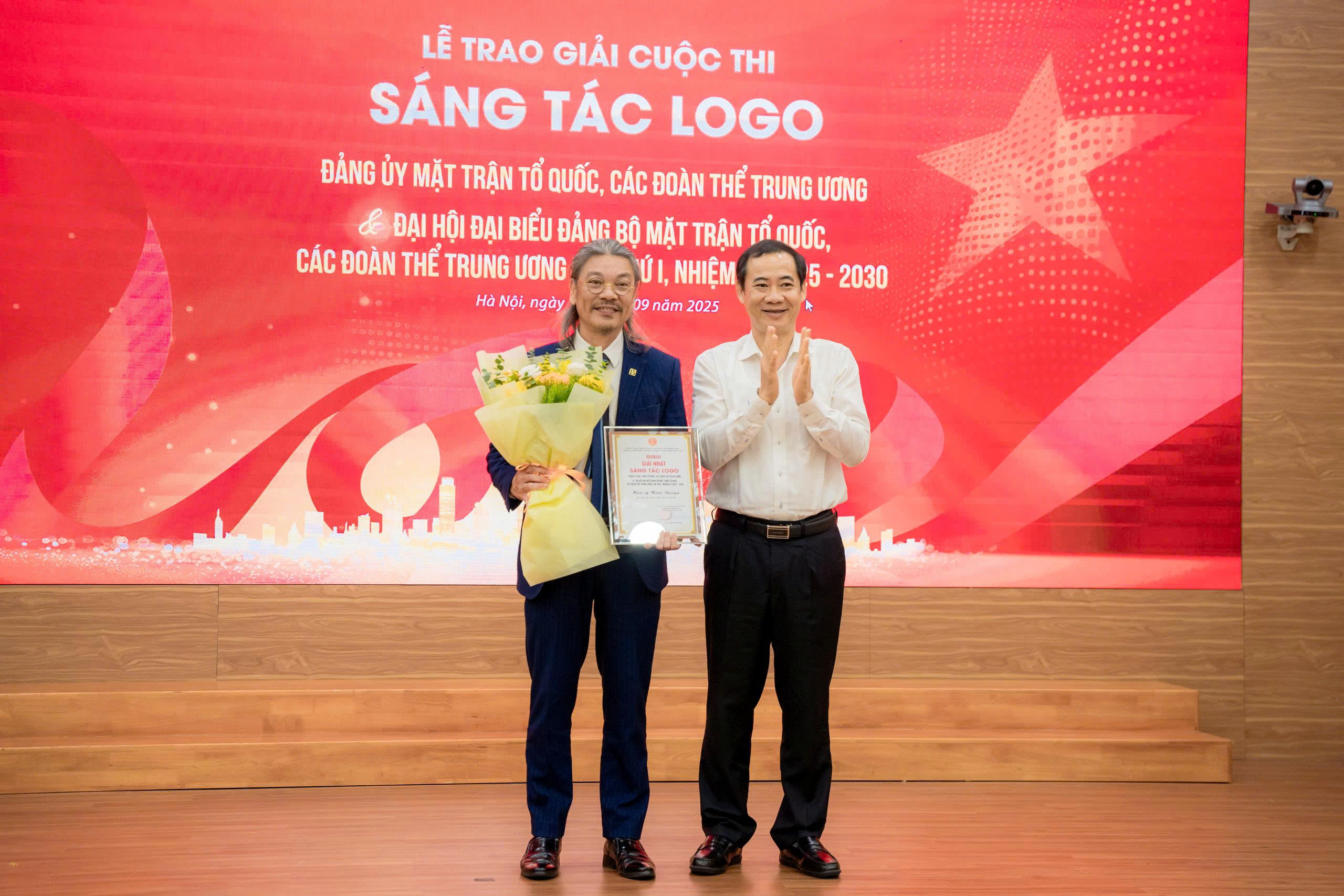 Trao giải Cuộc thi sáng tác Logo Đảng ủy và Logo Đại hội Đảng bộ Mặt trận Tổ quốc, các đoàn thể Trung ương lần thứ I - 3