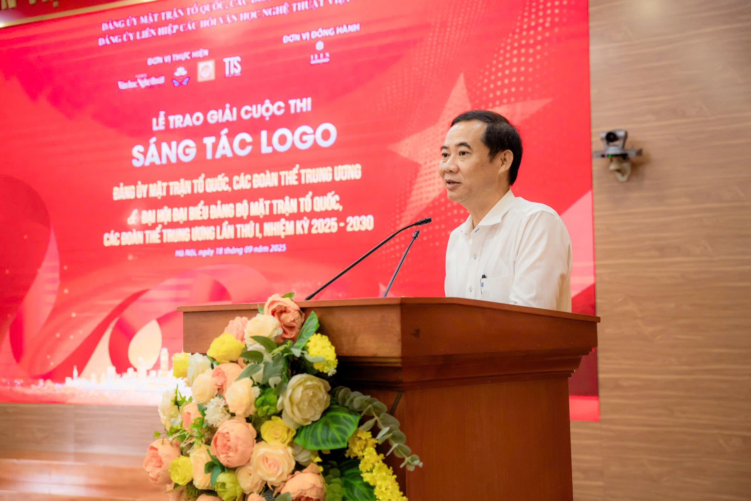 Trao giải Cuộc thi sáng tác Logo Đảng ủy và Logo Đại hội Đảng bộ Mặt trận Tổ quốc, các đoàn thể Trung ương lần thứ I - 5
