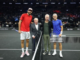 Rực lửa tennis Laver Cup: Ruud so tài Opelka căng thẳng, đội châu Âu đấu đội thế giới