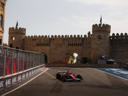 Thể thao - Đua xe F1, thử nghiệm Azerbaijan GP: Norris gặp tai nạn, Ferrari bất ngờ xếp hạng 1-2 trong ngày đầu tiên ở Baku
