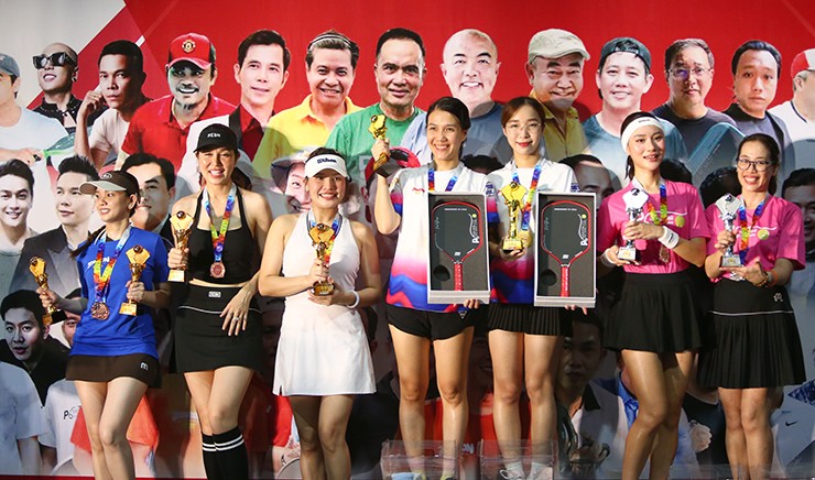 Người đẹp Moon Võ ghi điểm ngoạn mục pickleball, khóc vì mất chức vô địch - 7