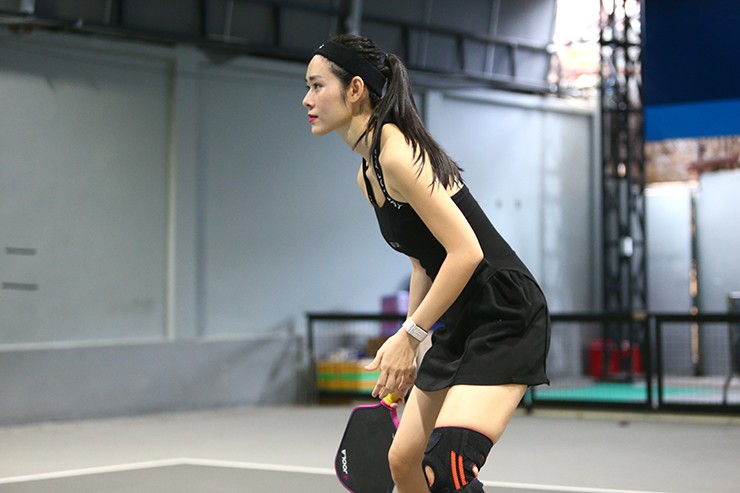 Diễn viên Diệp Bảo Ngọc rướm máu khi thi pickleball, sưu tập hàng chục huy chương - 11
