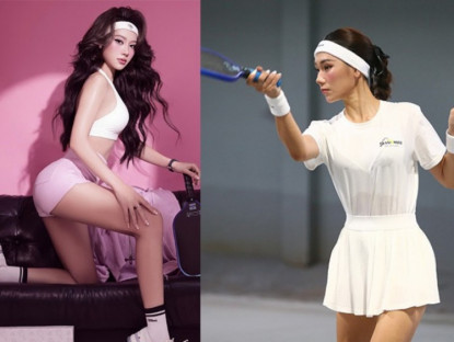 Thể thao - Người đẹp Moon Võ ghi điểm ngoạn mục pickleball, khóc vì mất chức vô địch