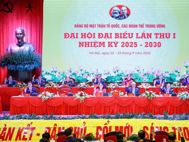 Đại hội Đảng bộ Mặt trận Tổ quốc, các đoàn thể Trung ương tiến hành phiên trù bị