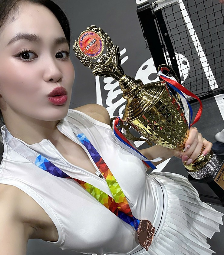 Kiều Trinh so tài dàn hot girl nóng bỏng pickleball, Đặng Yến giành danh hiệu hoa khôi - 4