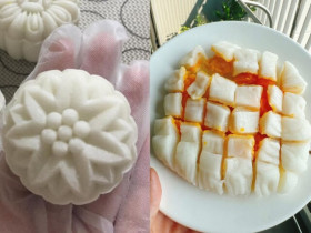 Cách làm bánh Trung thu dẻo nhân hạt sen nhuyễn trứng muối "thị phi" hot nhất 2025 tại nhà, chẳng lo tốn tiền mua