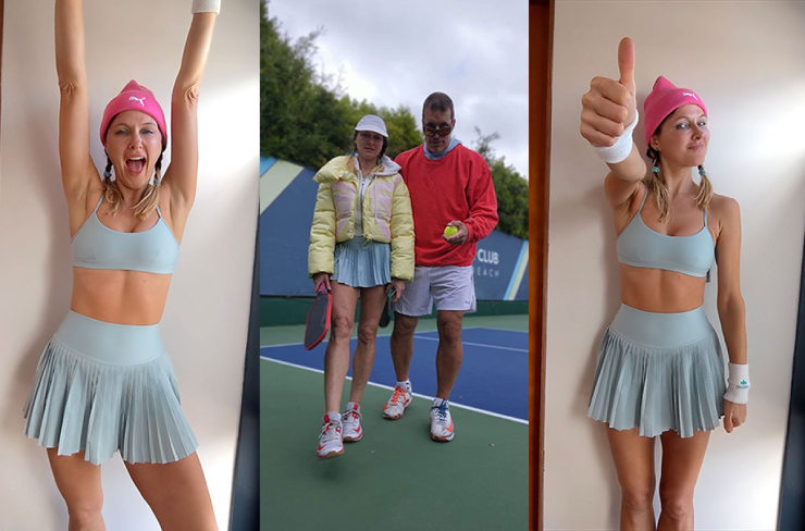 Người đẹp "vén váy", có VĐV hở "vòng 1": Tranh cãi giới hạn tế nhị trong pickleball - 2