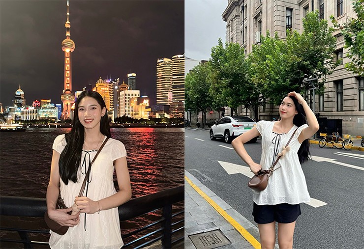 Kiều Trinh cùng dàn chân dài bóng chuyền khoe dáng mỹ miều tại Trung Quốc, - 5