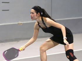 Diễn viên Diệp Bảo Ngọc rướm máu khi thi pickleball, sưu tập hàng chục huy chương
