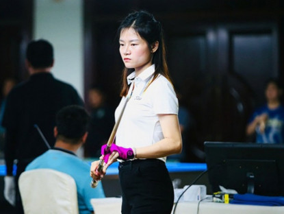 Thể thao - Hot girl bi-a Việt Nam thắng nhà vô địch Tây Ban Nha, ra mắt ấn tượng giải thế giới