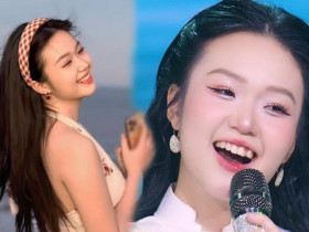 Cô gái hát dân ca xứ Nghệ hay như 