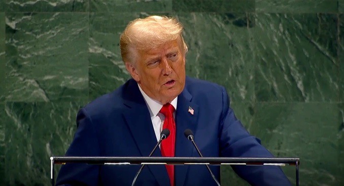 Ông Trump gọi biến đổi khí hậu là &#39;trò lừa bịp&#39; tại Đại hội đồng Liên Hợp Quốc - 1