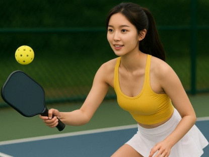Thể thao - Tranh cãi chị em chơi pickleball &quot;vén váy, hở vòng 1&quot;, có đang bị phân biệt đối xử?