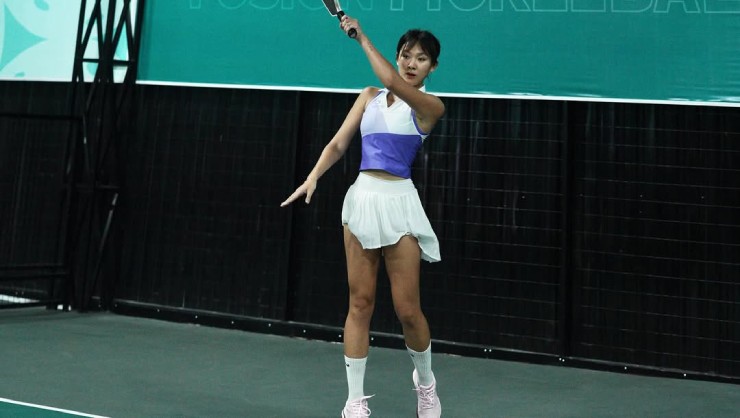 Hot-girl "vén váy" chơi pickleball hút triệu người xem: Chuyện như "cơm bữa" - 1