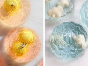 Cách làm bánh trung thu rau câu siêu dễ, đẹp như mua ngoài tiệm