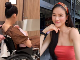 Học trò Hà Anh ở Vietnam’s Next Top Model đẻ xong phải ngồi xe lăn vì yếu, tình trạng sau 1 tháng ở cữ ra sao?