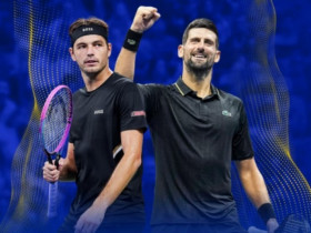 Djokovic mất số 4 vào tay Fritz, Sinner sắp đuổi kịp Alcaraz (Bảng xếp hạng tennis 29/9)