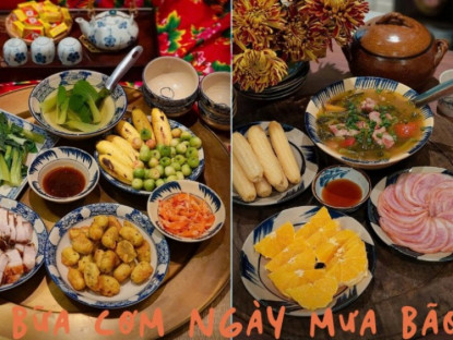 Ẩm thực - Những mâm cơm giản dị cho ngày mưa bão