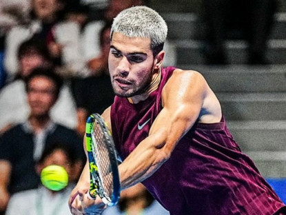 Thể thao - Video tennis Alcaraz - Ruud: Bừng tỉnh đúng lúc, đoạt vé chung kết (Japan Open)