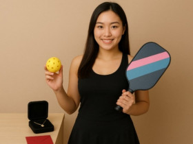 Người đẹp chi tiền như nước, bán cả vàng cưới để mua đồ chơi pickleball