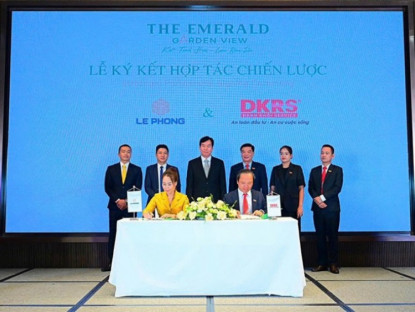 Thông tin doanh nghiệp - Lễ ký kết hợp tác chiến lược dự án The Emerald Garden View – bảo chứng chất lượng căn hộ cao cấp