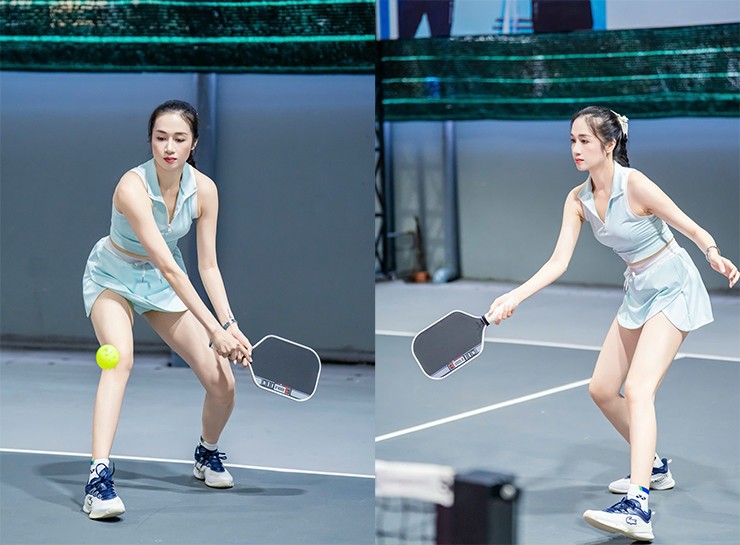 Người đẹp Kiều Trinh vỡ òa lần đầu vô địch, dàn sao quy tụ ở giải Pickleball Charity Cup - 6