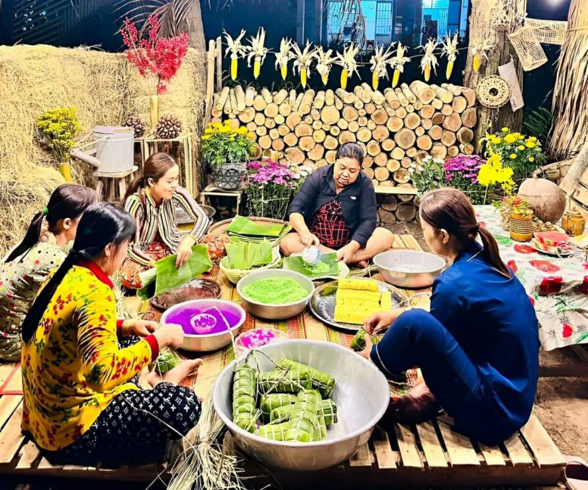 Bà bầu Vĩnh Long truyền cảm hứng với series học nấu ăn từ mẹ và bà ngoại, clip nấu đám giỗ miền Tây hút hơn 8 triệu view - 9