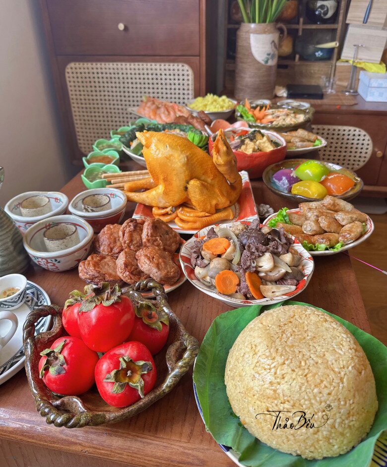 Chị em chia sẻ mâm cỗ cúng Rằm tháng 7, dù mặn hay chay vẫn đủ đầy hương vị và trọn vẹn lòng thành - 11