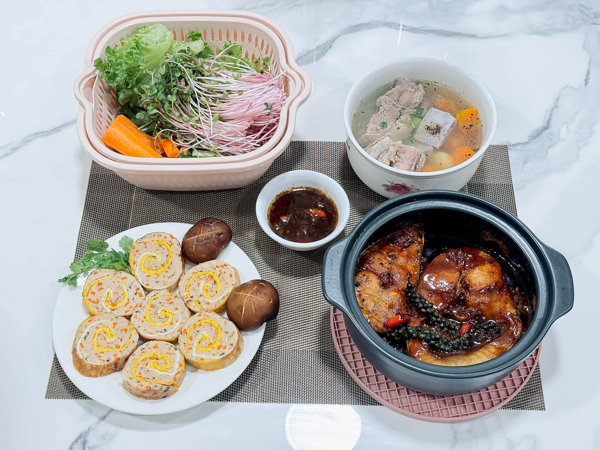 Mẹ bỉm Gen Z vừa khéo chăm con lại chiều chồng, nấu ăn xong còn bày đẹp như ngoài hàng ai thấy cũng khen nức nở - 20