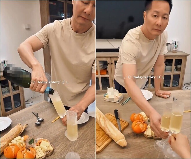 Đại gia Đức An chu đáo từ trong bếp đến bàn ăn thế này, bảo sao Phan Như Thảo ngày càng viên mãn, hạnh phúc - 4