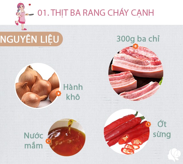 Hôm nay nấu gì: Bữa tối 4 món ngon làm &#34;trôi&#34; cả nồi cơm - 2