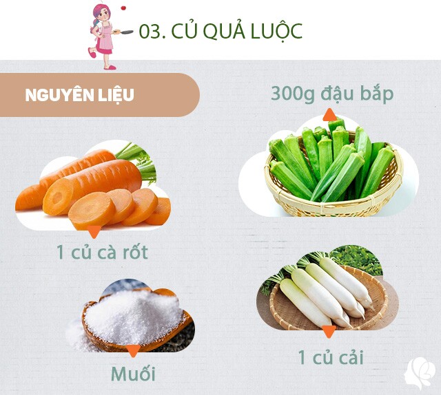 Hôm nay nấu gì: Cơm tối có cá đậm đà, rau củ luộc thanh mát - 6