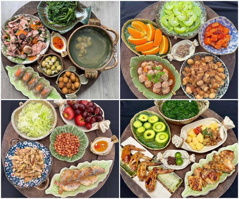 Nữ tiếp viên trưởng hàng không mê nấu ăn, cứ nghỉ bay là lại về vào bếp, nấu những mâm cơm cực ngon - 3
