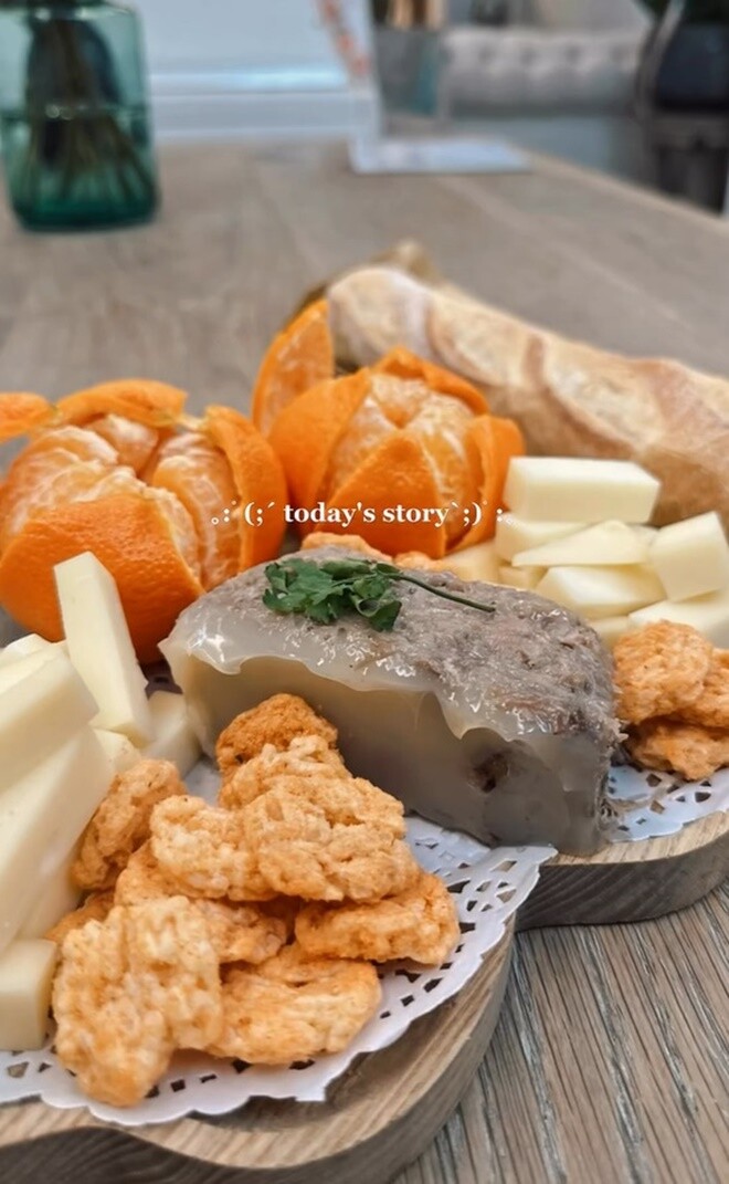 Đại gia Đức An chu đáo từ trong bếp đến bàn ăn thế này, bảo sao Phan Như Thảo ngày càng viên mãn, hạnh phúc - 3