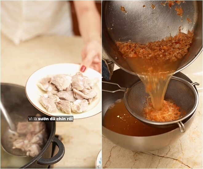 &#34;Hoa hậu nhà trăm tỷ&#34; đeo nhẫn kim cương vào bếp làm món đặc sản Hải Phòng, dàn sao Việt khen nức nở - 11