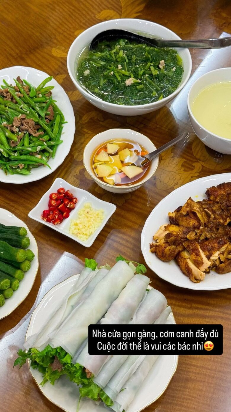 Niềm vui của MC Mai Ngọc: Mẹ bỉm chăm khoe những bữa cơm nhà, đơn giản mà no &#34;căng rốn&#34; - 2