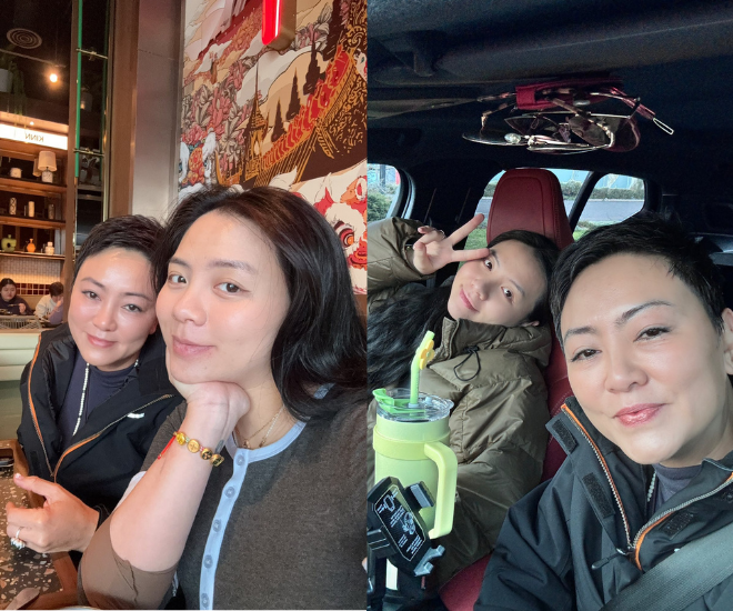 Cô hiệu phó hot nhất MXH khoe dáng nuột sau 3 lần sinh nở, U60 sang Úc đón cháu ngoại sắp đẻ mà nhìn như chị em với ái nữ - 1