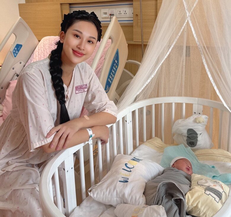 4 người đẹp Việt vừa đón &#34;rắn con&#34;: Ái nữ Xuân Hinh được chồng mạnh tay chi tiền, hot girl Sài thành sinh 1 tháng mới công khai - 3