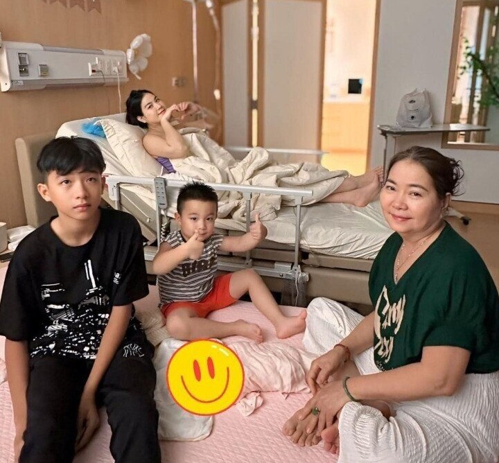 Dàn người đẹp Việt sinh con với chồng là nam thần Vbiz: Thúy Diễm, Ngọc Ánh có con quốc tịch Mỹ, vợ Quang Tuấn càng bầu càng xinh - 8