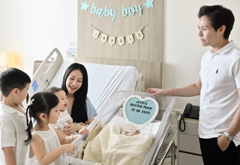 Hot girl Sài thành ra máu sắp đẻ vẫn bình tĩnh nối mi, úp mở kế hoạch bầu con thứ 5 với chồng thiếu gia - 7