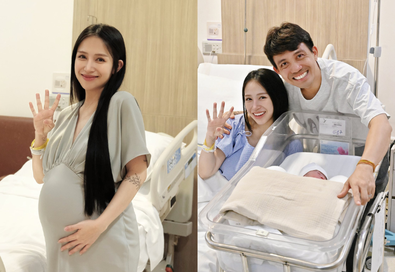 Hot girl Sài thành ra máu sắp đẻ vẫn bình tĩnh nối mi, úp mở kế hoạch bầu con thứ 5 với chồng thiếu gia - 6